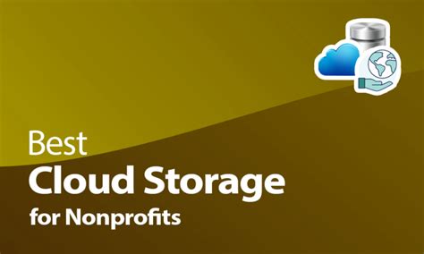 best cloud storage for nonprofits.